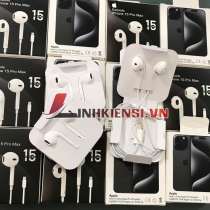 TAI NGHE IPHONE 15 (15 PRO, 15 PRO MAX) CÓ DÂY