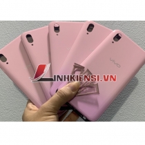 VỎ VIVO V11 MÀU HỒNG FULL SƯỜN, KHAY SIM